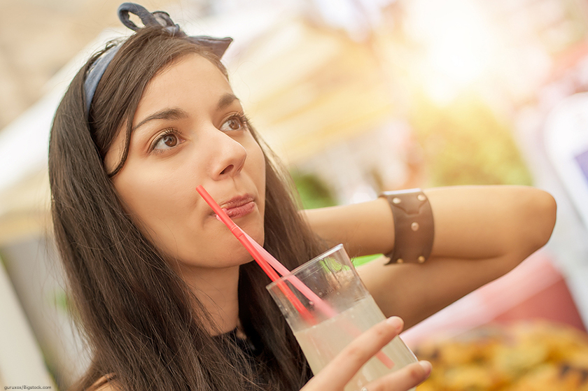 Lemon water effect on tooth enamel